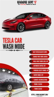 What is Tesla Car Wash Mode? A Dive into the Future of Automotive Care